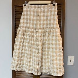 High-waisted Skirt MOTF | L